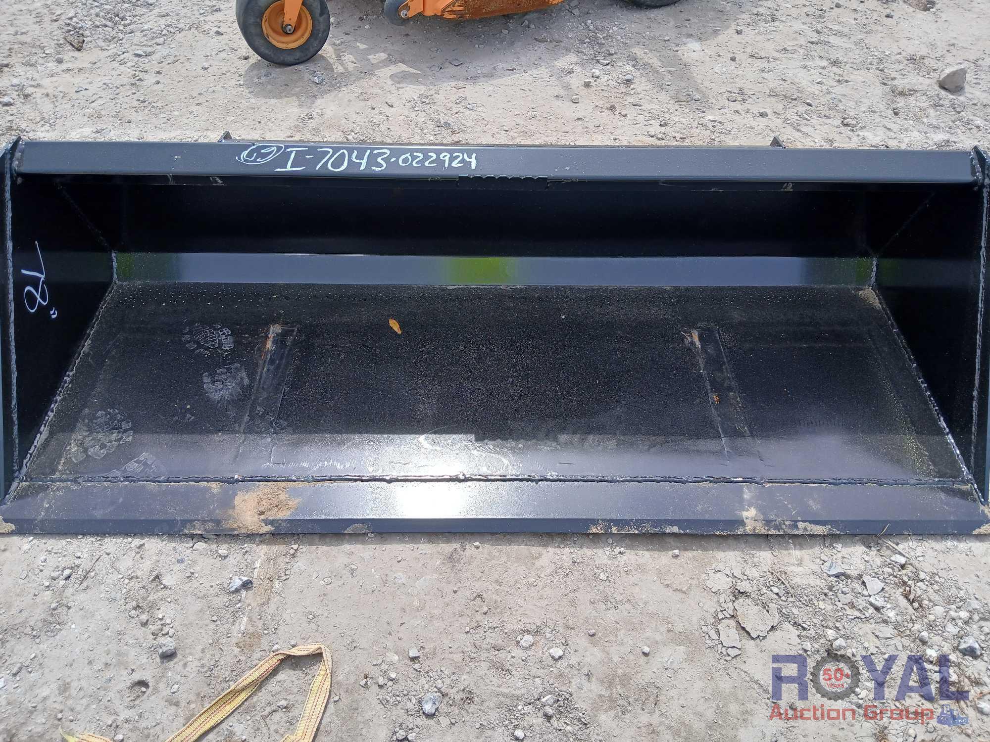 2024 78in Bucket Skid Steer Attachment