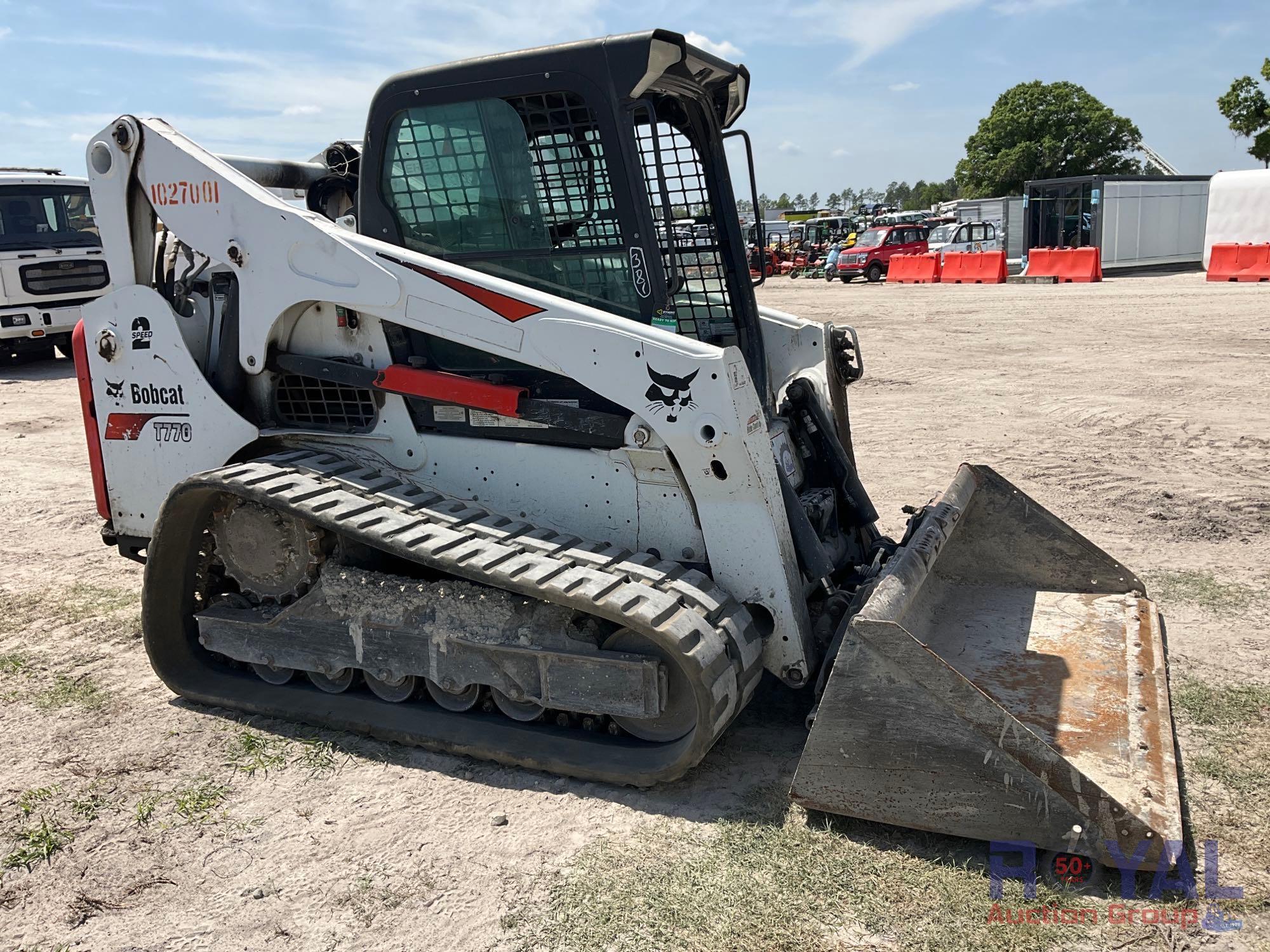 2018 Bobcat T770 Compact Track Loader Skid Steer