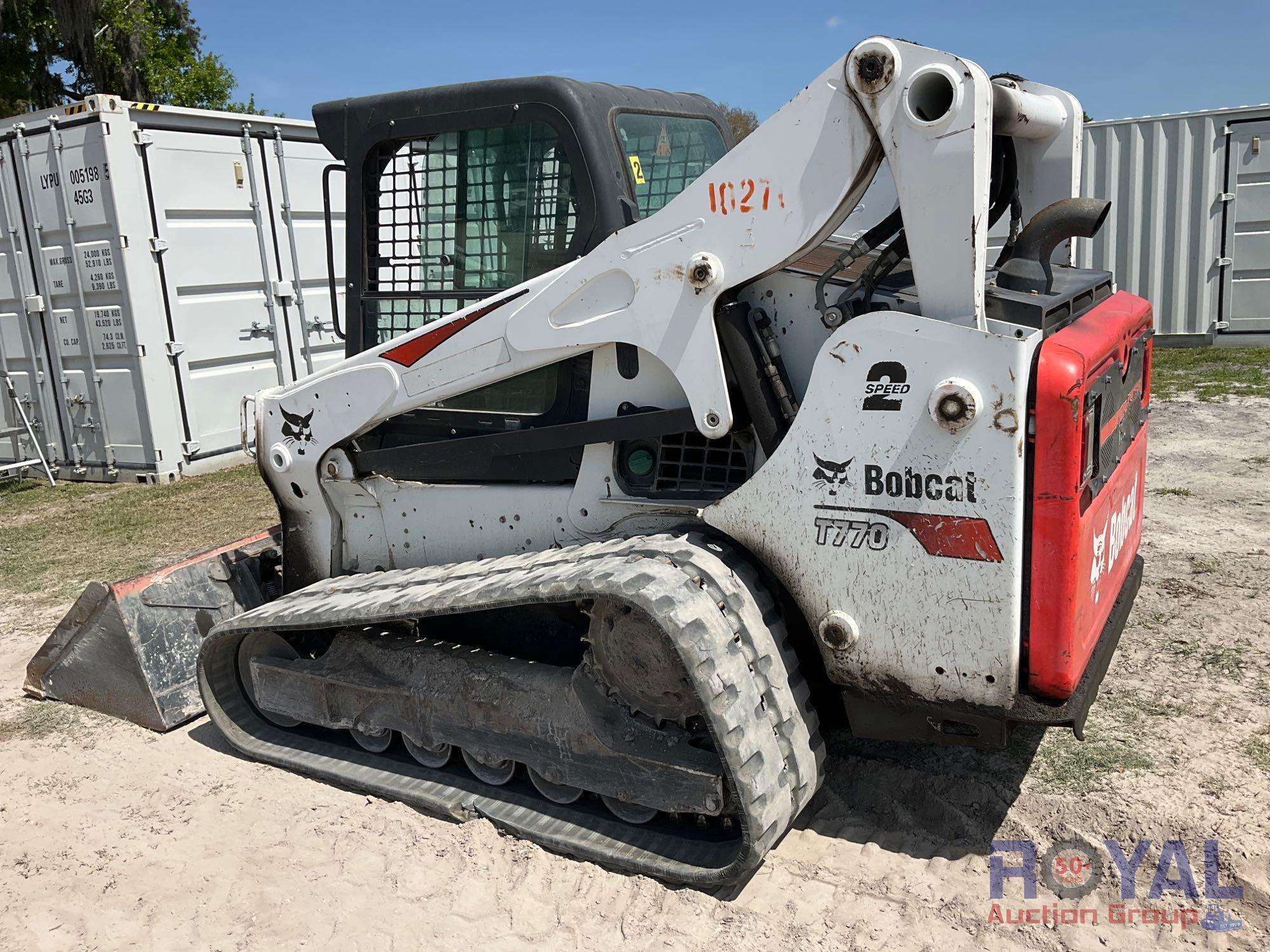 2018 Bobcat T770 Compact Track Loader Skid Steer