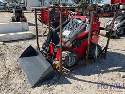 2024 EGN EG380 Stand On Mini Wheel Loader Skid Steer