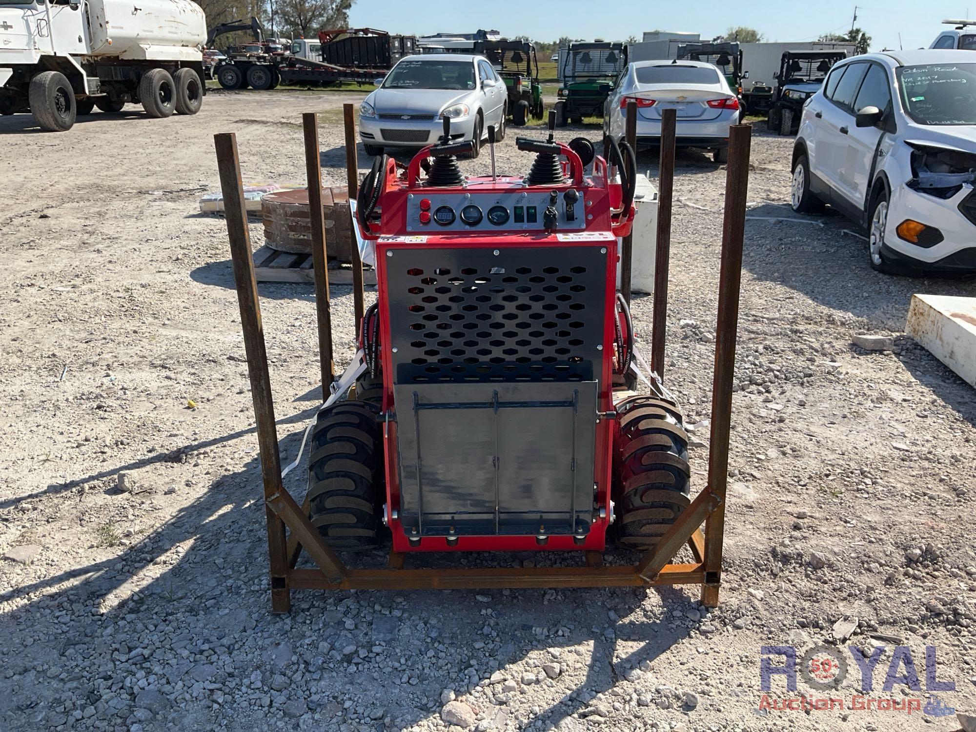 2024 EGN EG380 Stand On Mini Wheel Loader Skid Steer