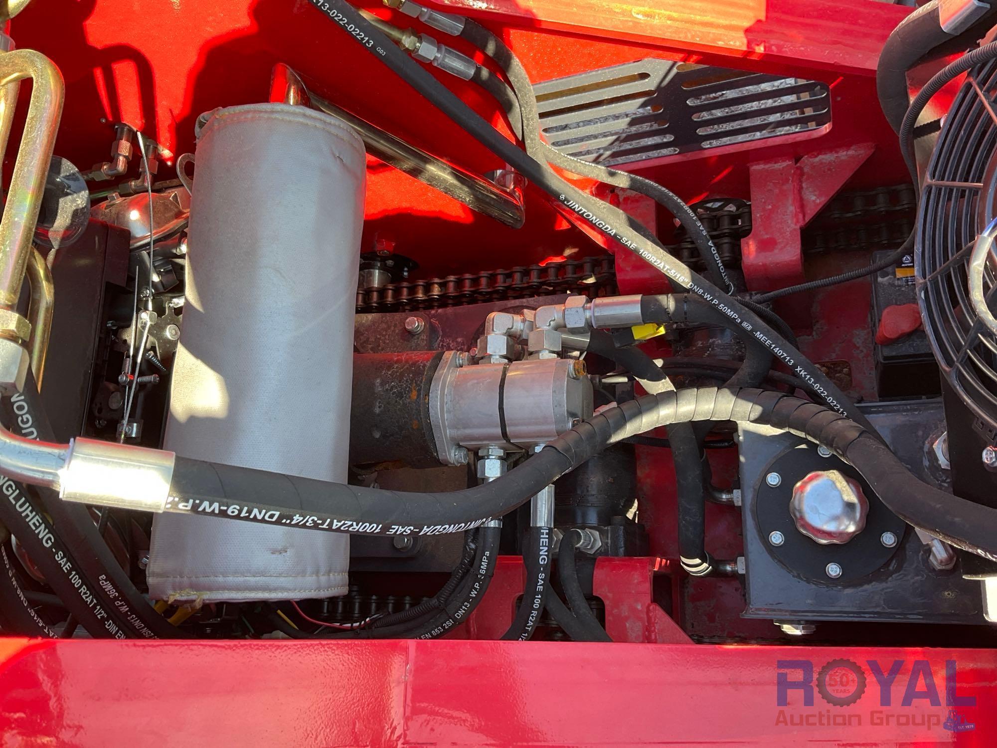 2024 EGN EG380 Stand On Mini Wheel Loader Skid Steer