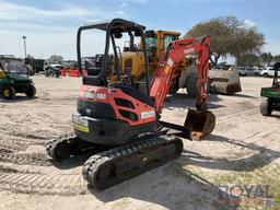 2017 Kubota U25 Mini Track Excavator