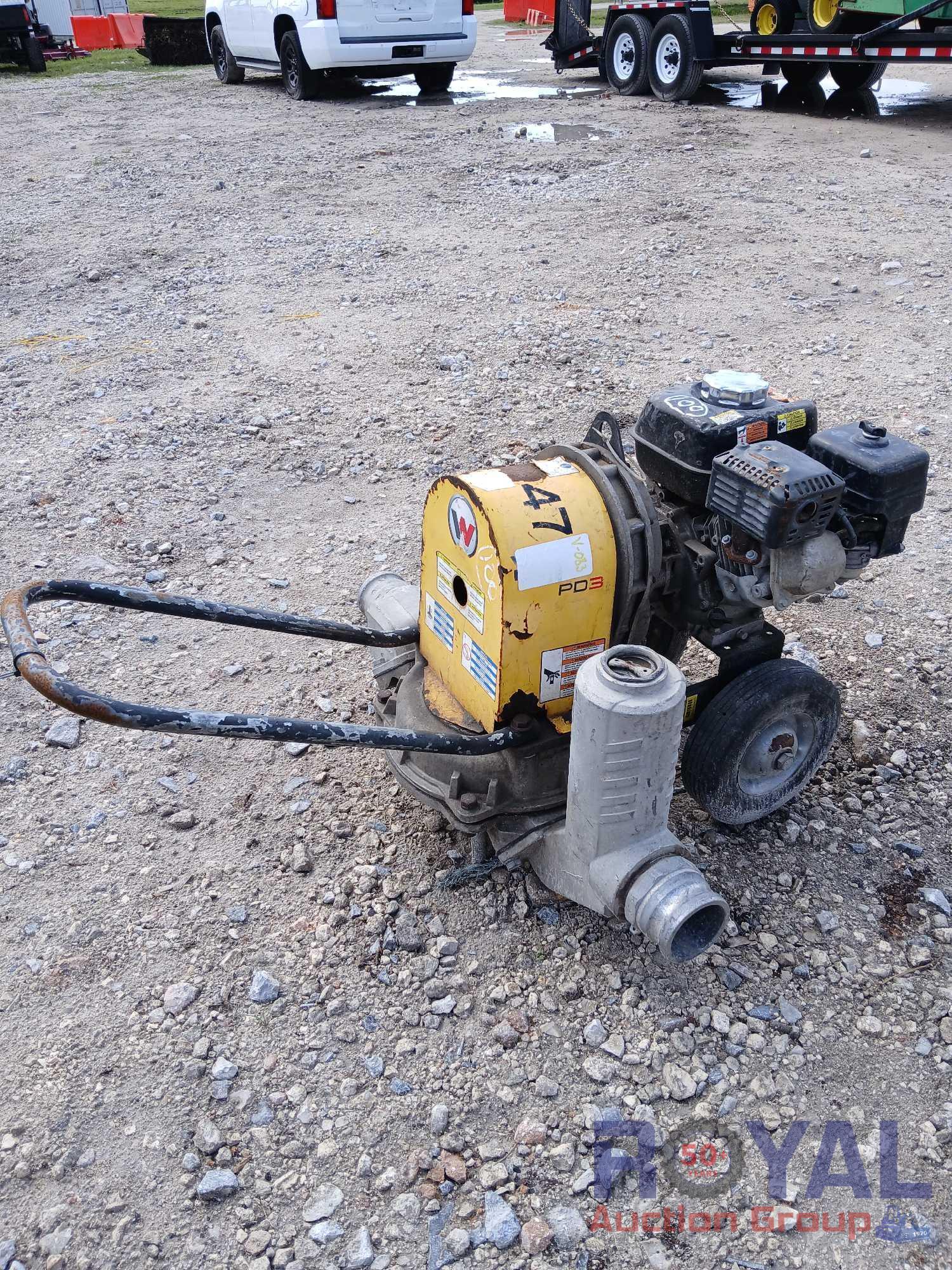 Wacker Neuson PDT 3A 3in Diaphragm Trash Pump
