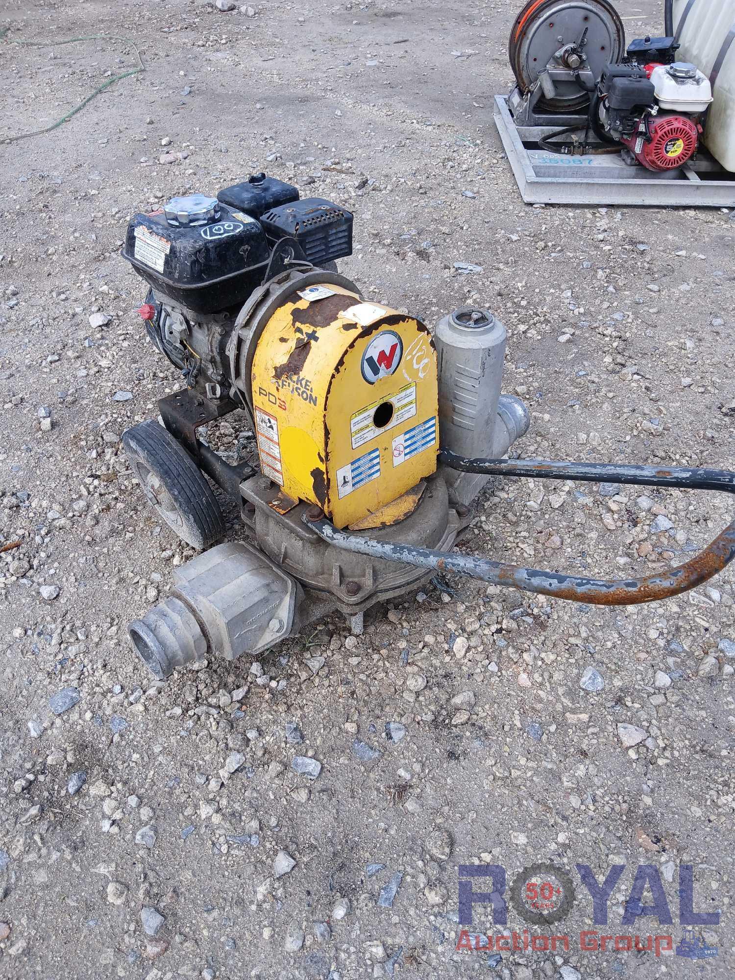 Wacker Neuson PDT 3A 3in Diaphragm Trash Pump