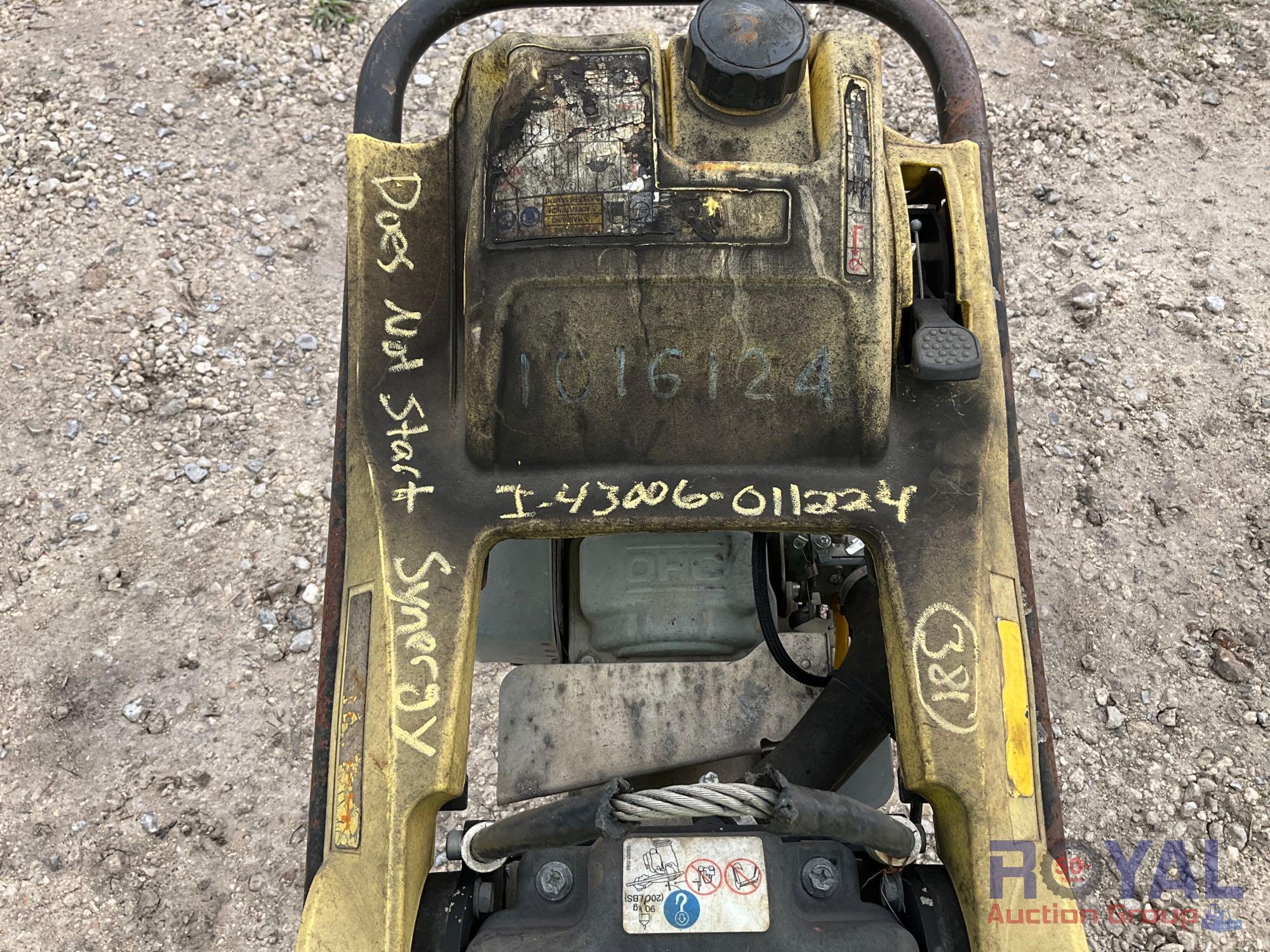 2016 Wacker Neuson Rammer