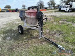 2014 Toro Concrete Mixer S/A Towable Trailer