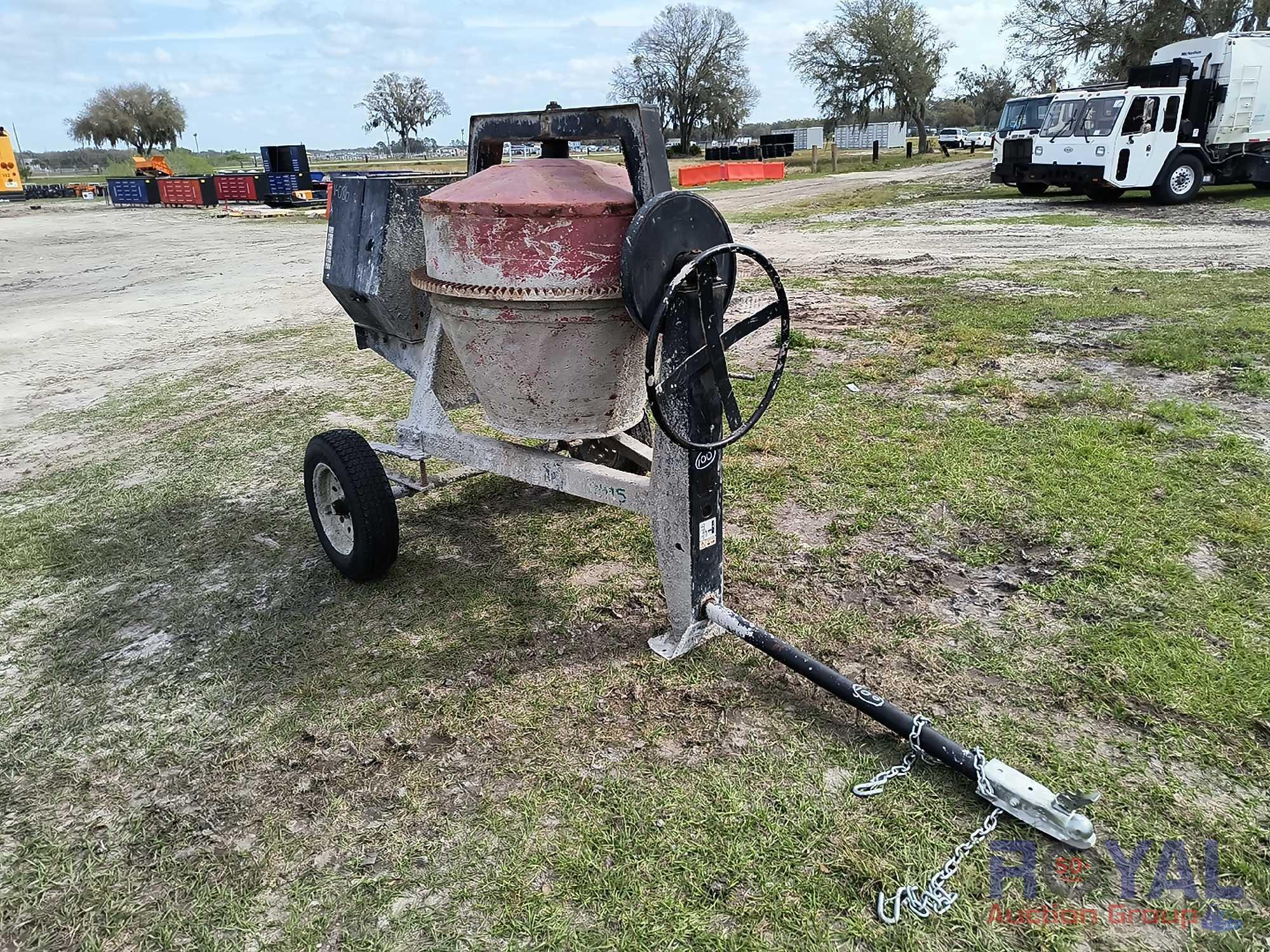 2014 Toro Concrete Mixer S/A Towable Trailer
