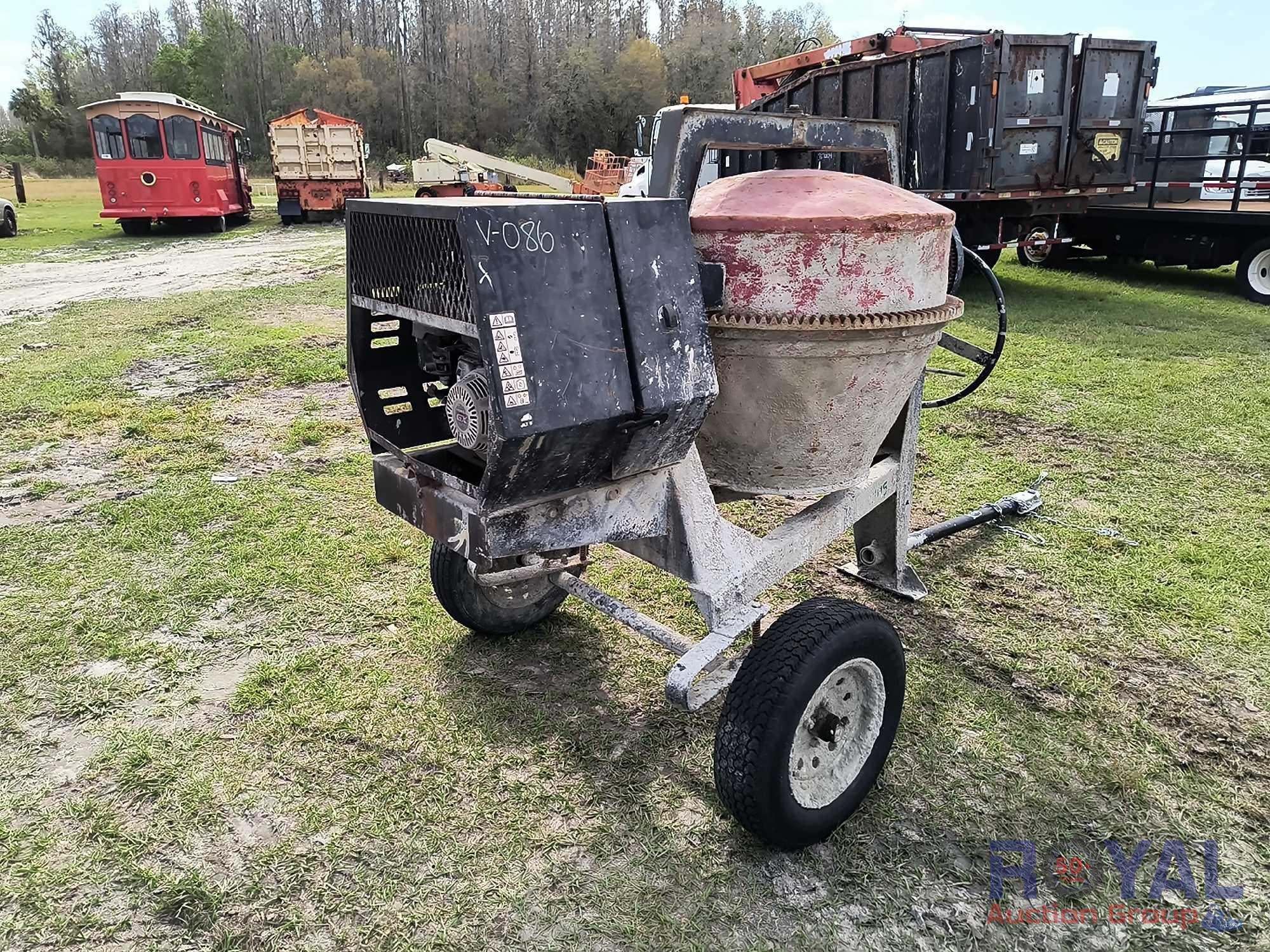 2014 Toro Concrete Mixer S/A Towable Trailer
