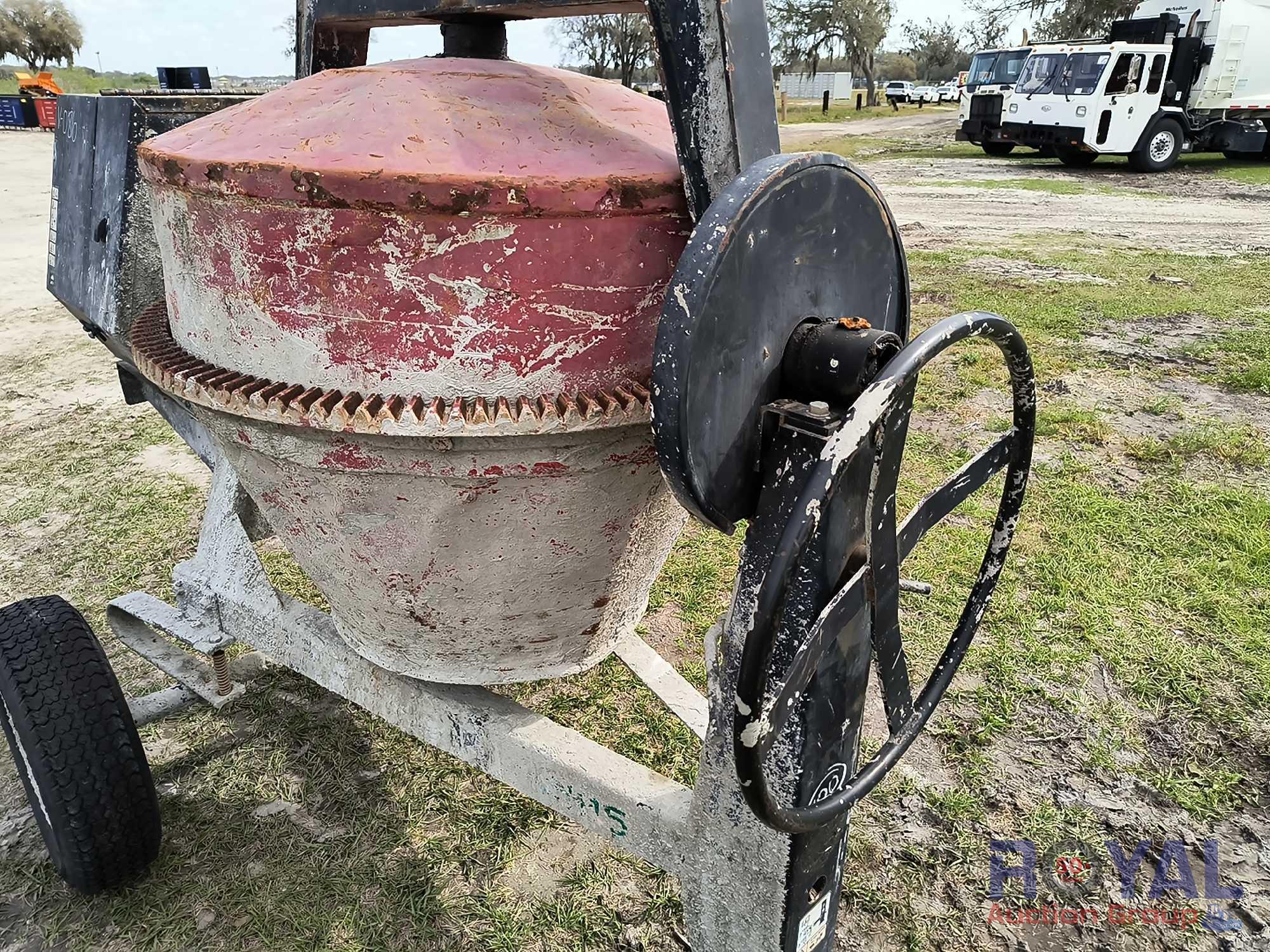2014 Toro Concrete Mixer S/A Towable Trailer