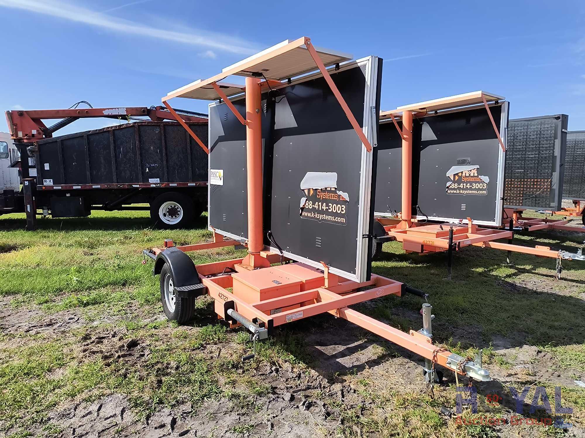 2018 K-K Solar Towable Message Board