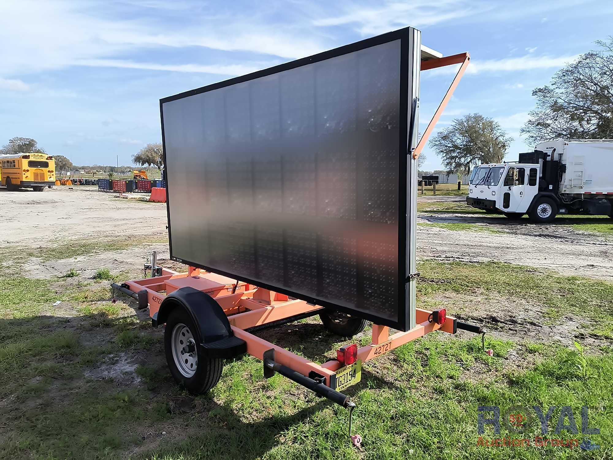 2018 K-K Solar Towable Message Board