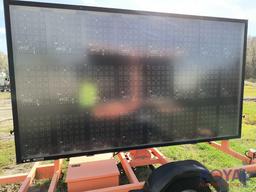 2018 K-K Solar Towable Message Board