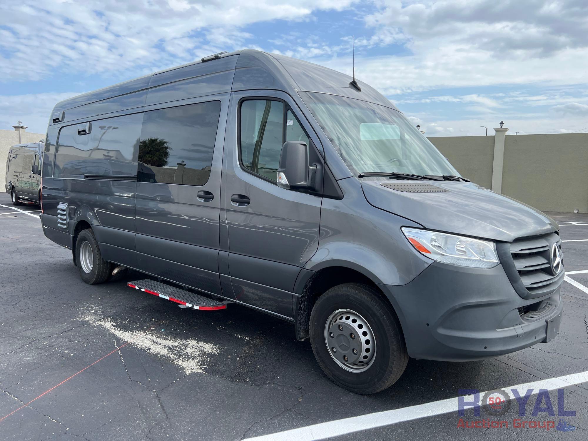 2021 Mercedes-Benz Sprinter 4500 XL Extended Dually Catering Van Food Prep Custom Built Van