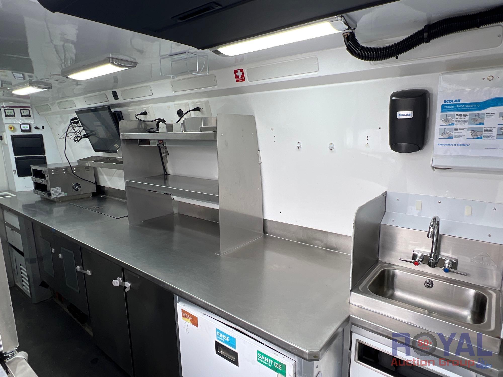 2021 Mercedes-Benz Sprinter 4500 XL Extended Dually Catering Van Food Prep Custom Built Van