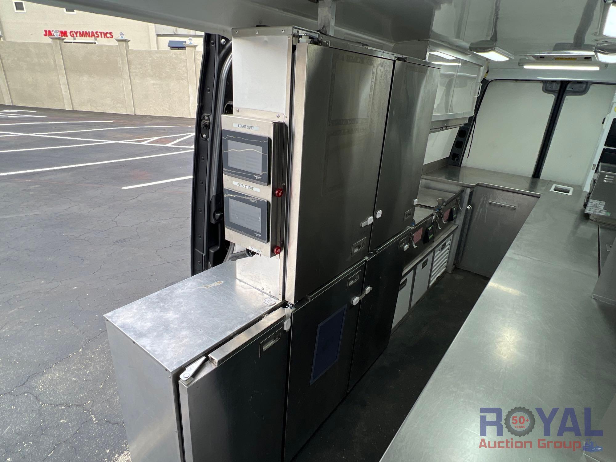 2021 Mercedes-Benz Sprinter 4500 XL Extended Dually Catering Van Food Prep Custom Built Van