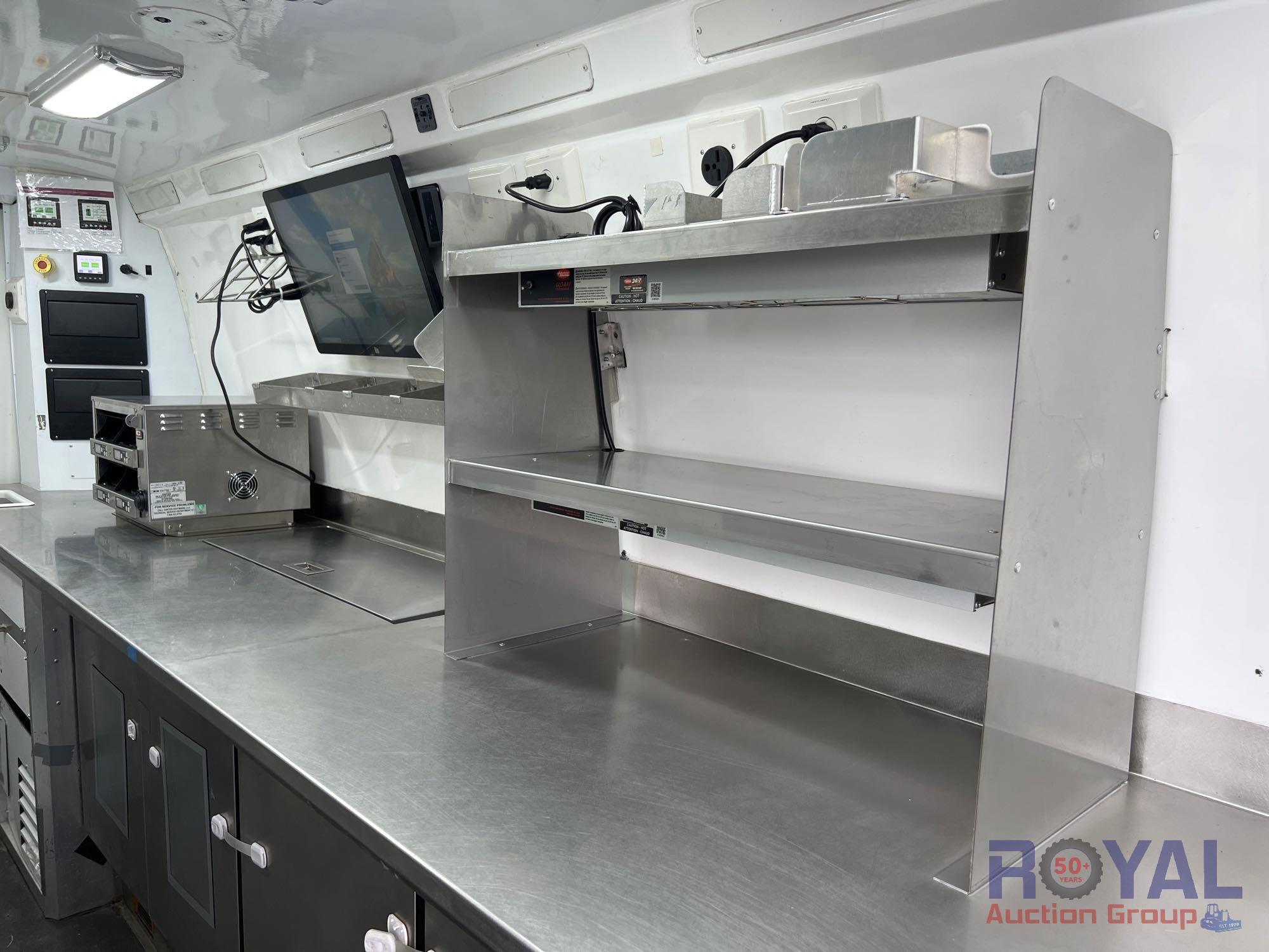 2021 Mercedes-Benz Sprinter 4500 XL Extended Dually Catering Van Food Prep Custom Built Van