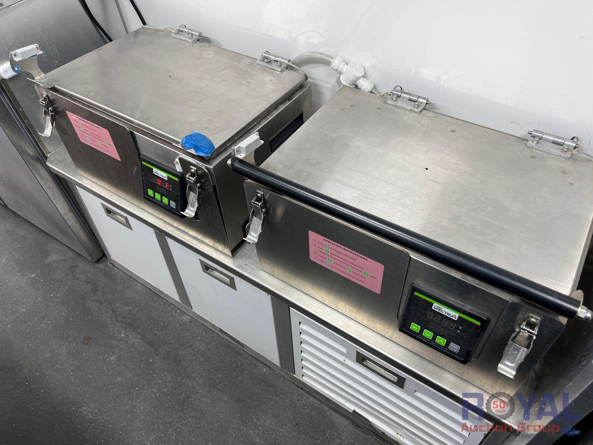 2021 Mercedes-Benz Sprinter 4500 XL Extended Dually Catering Van Food Prep Custom Built Van