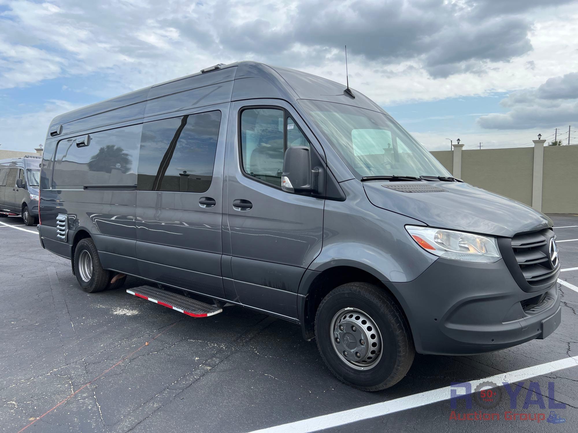 2021 Mercedes-Benz Sprinter 4500 XL Extended Dually Catering Van Food Prep Custom Built Van