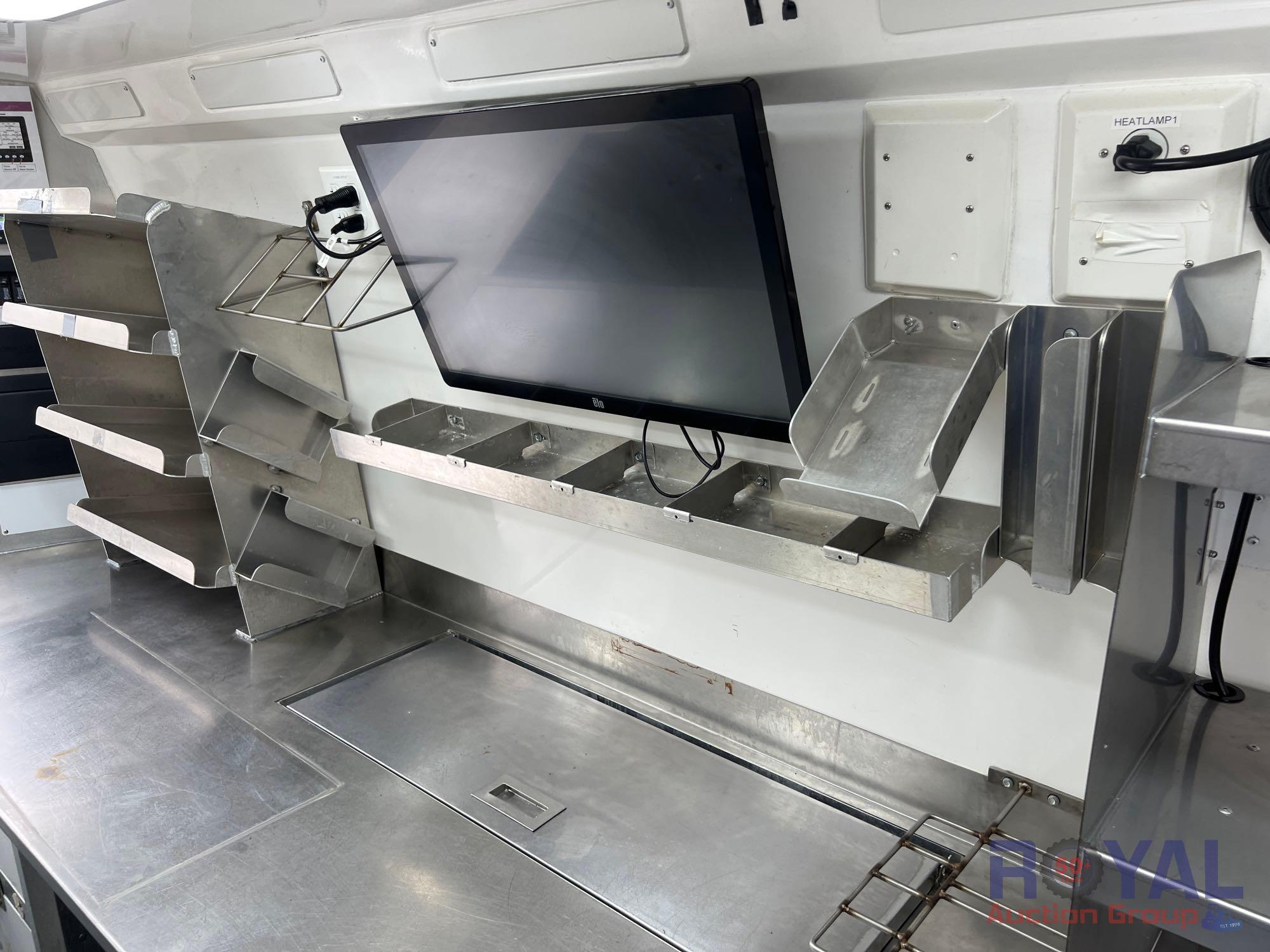 2021 Mercedes-Benz Sprinter 4500 XL Extended Dually Catering Van Food Prep Custom Built Van