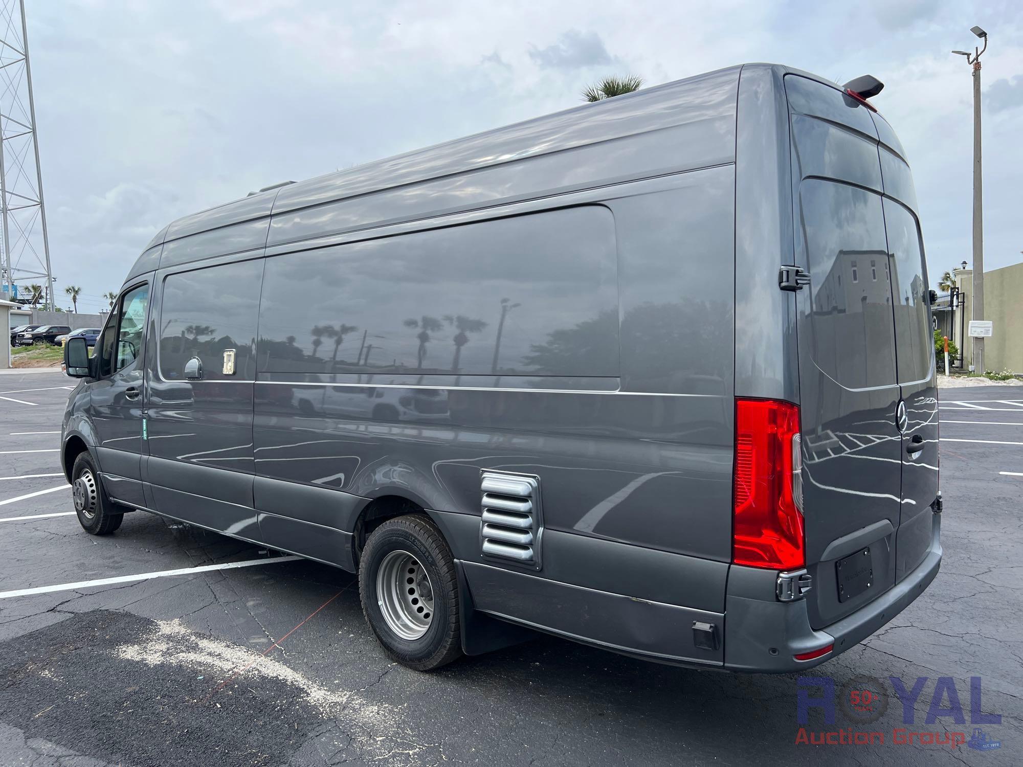2021 Mercedes-Benz Sprinter 4500 XL Extended Dually Catering Van Food Prep Custom Built Van
