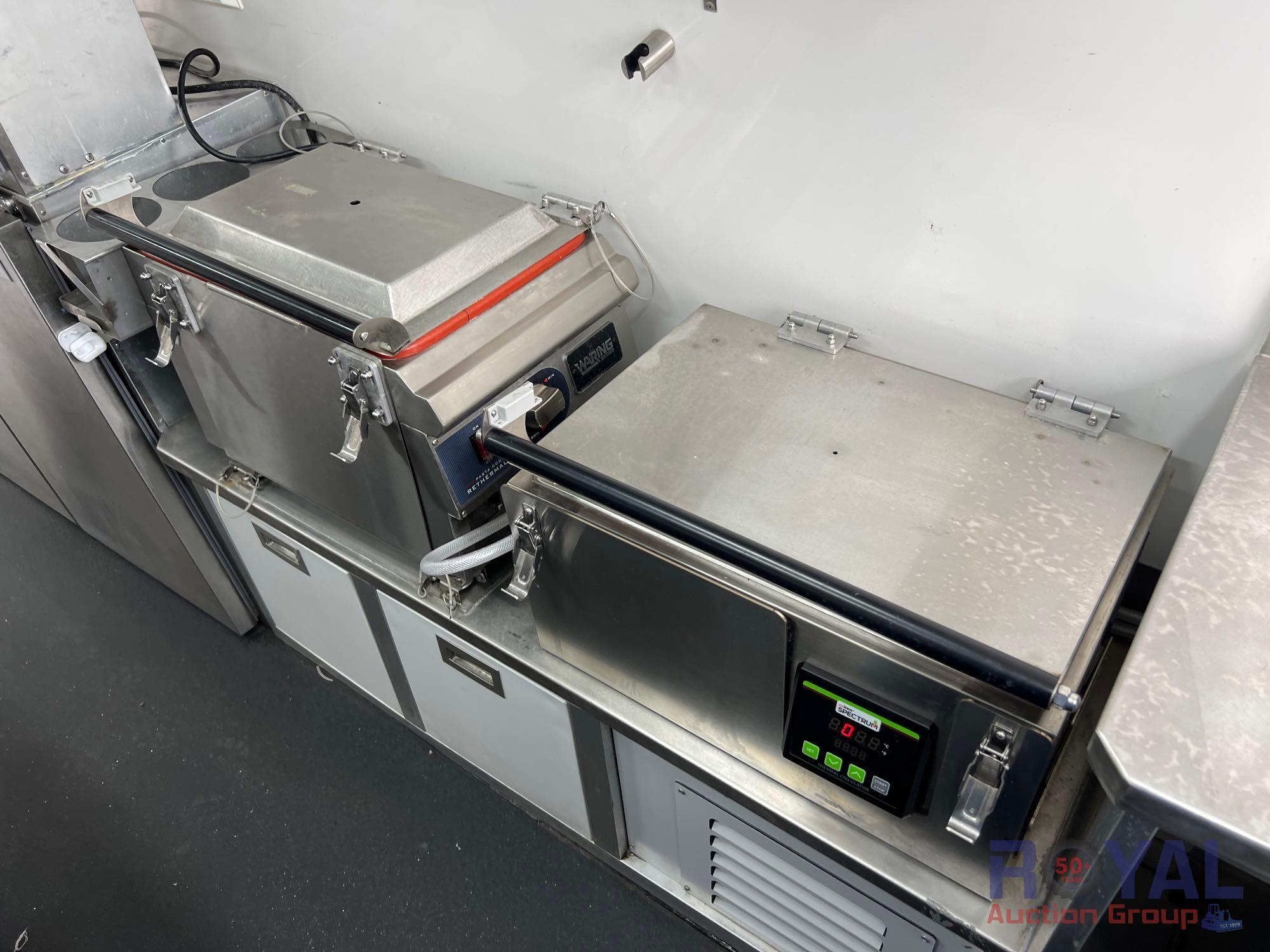 2021 Mercedes-Benz Sprinter 4500 XL Extended Dually Catering Van Food Prep Custom Built Van