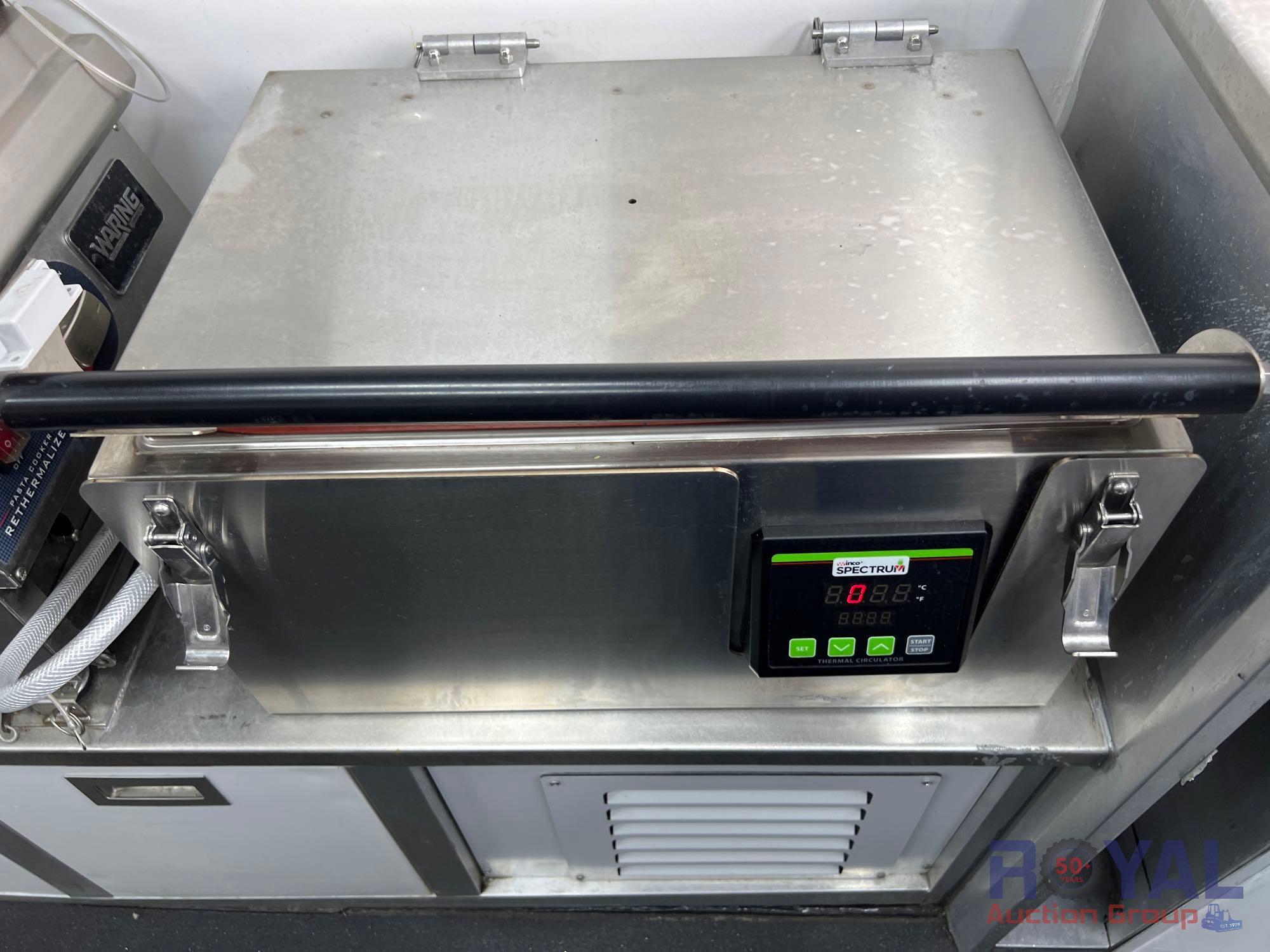 2021 Mercedes-Benz Sprinter 4500 XL Extended Dually Catering Van Food Prep Custom Built Van