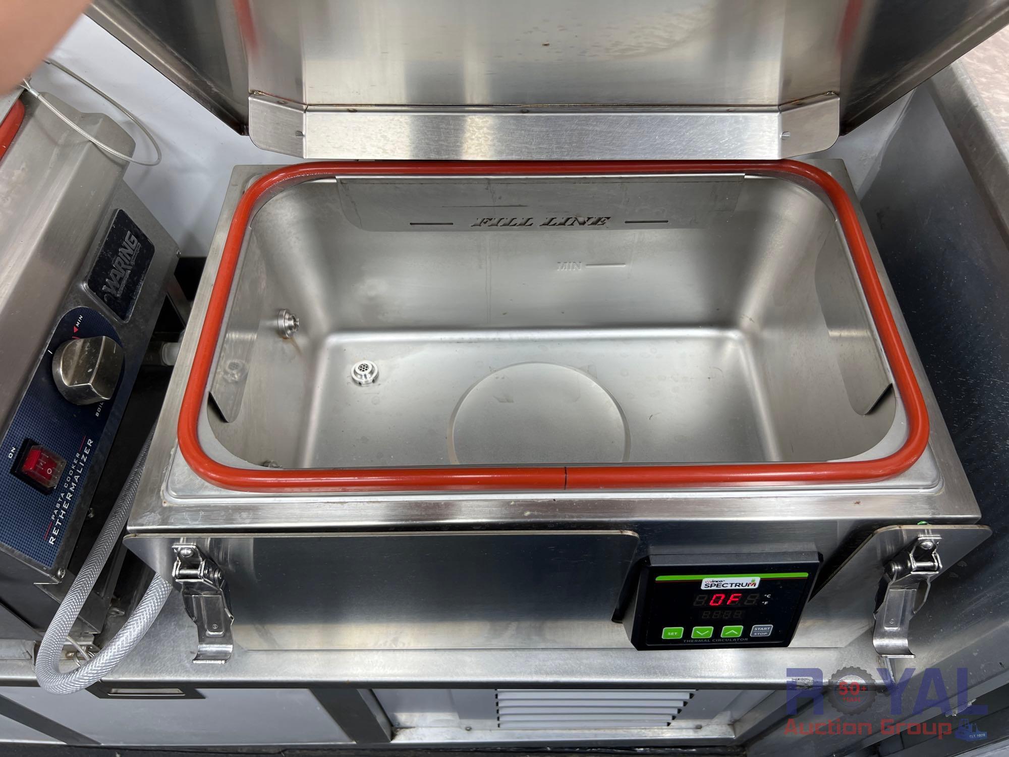 2021 Mercedes-Benz Sprinter 4500 XL Extended Dually Catering Van Food Prep Custom Built Van
