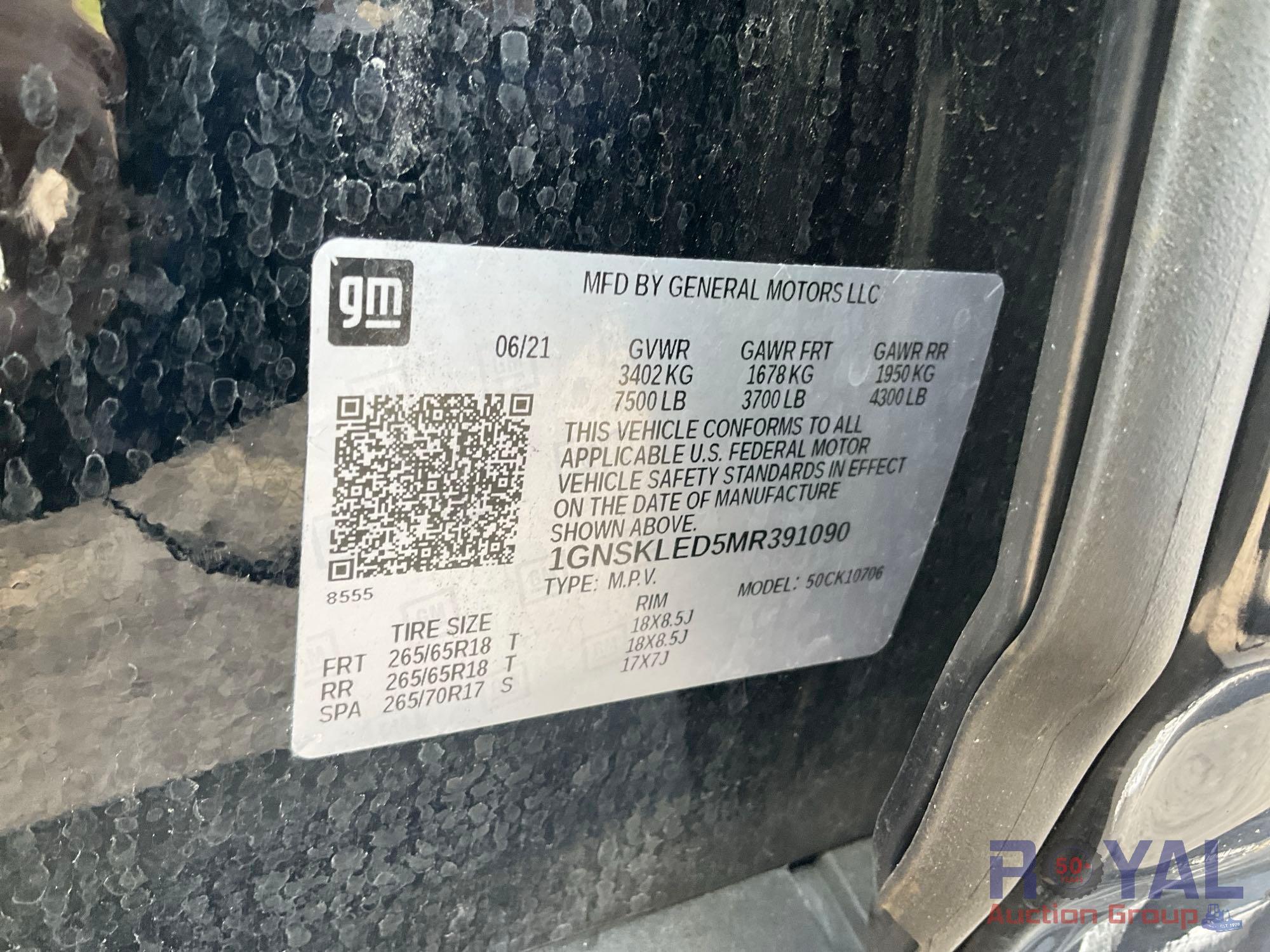 2021 Chevrolet Tahoe 4x4 SUV