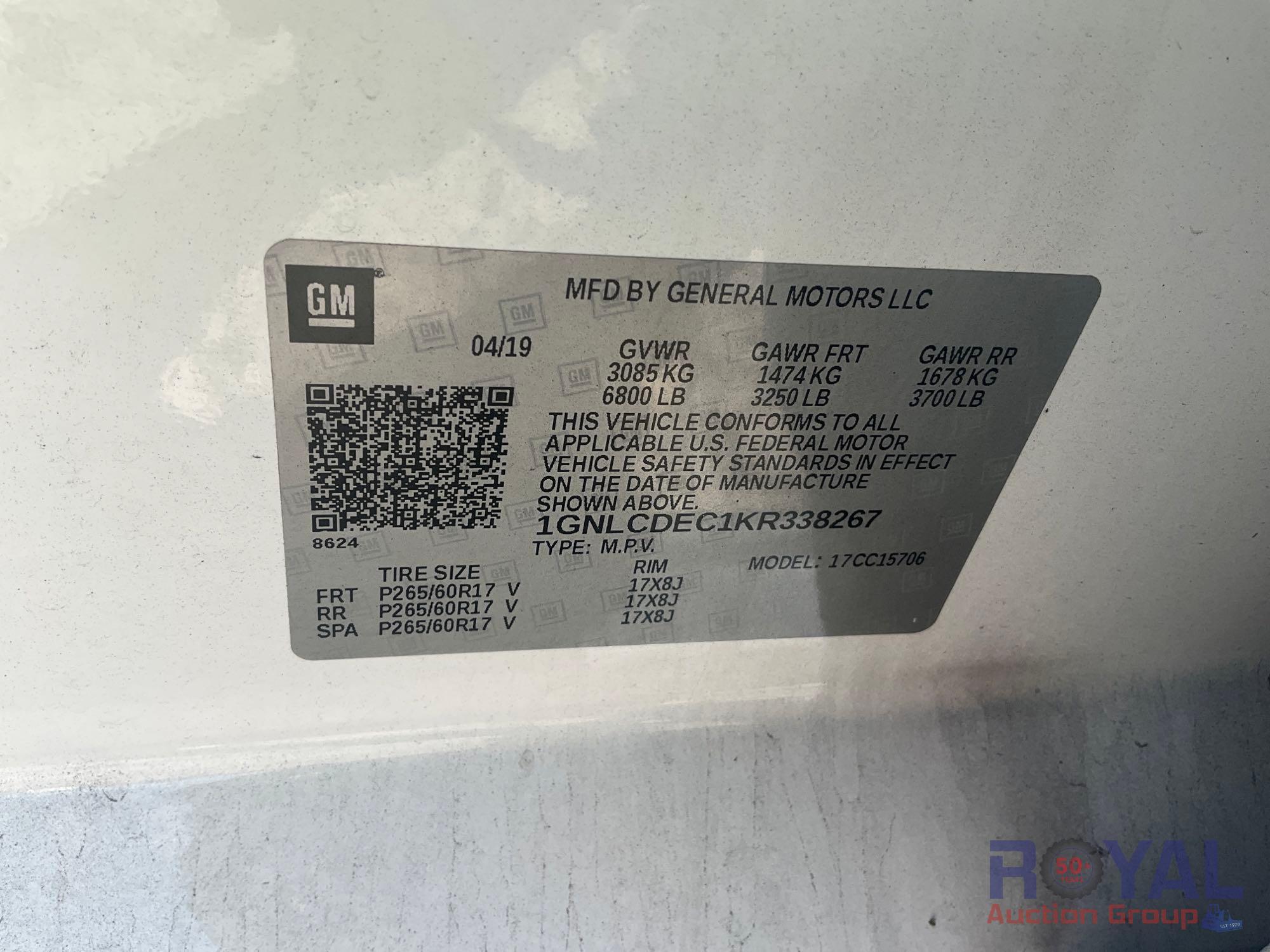 2019 Chevrolet Tahoe SUV