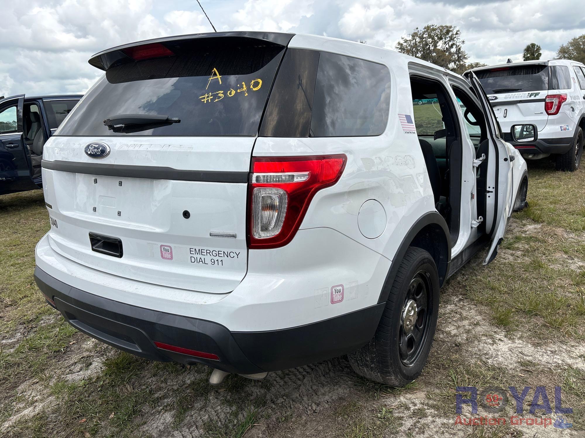 2013 Ford Police Interceptor SUV