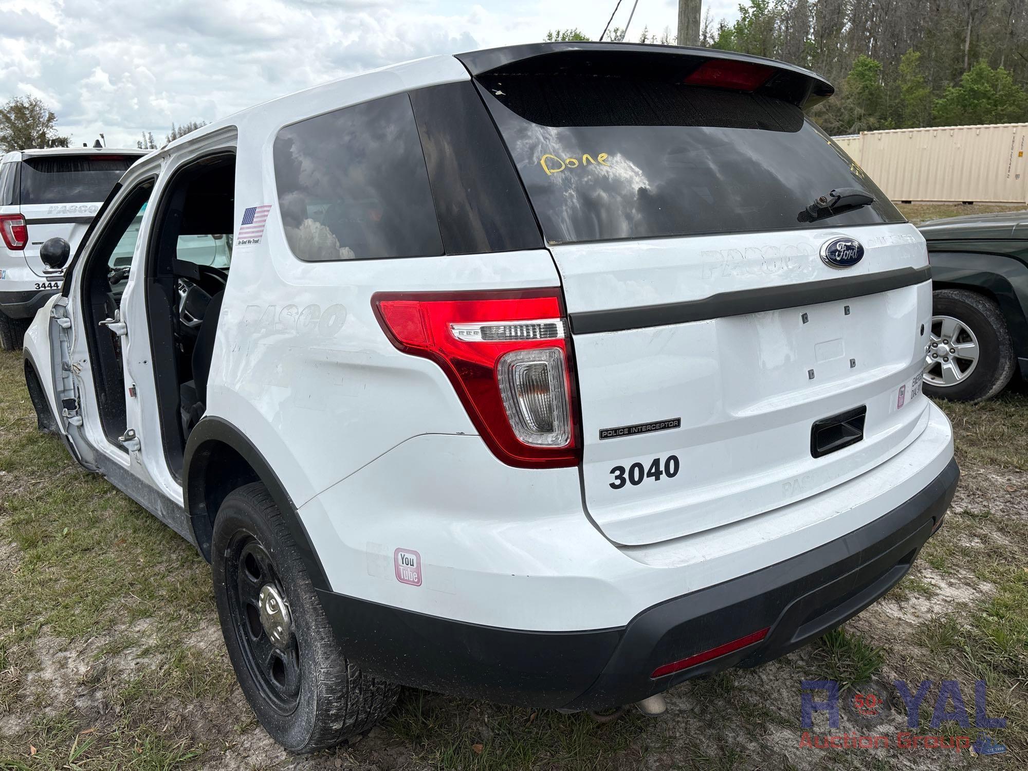 2013 Ford Police Interceptor SUV
