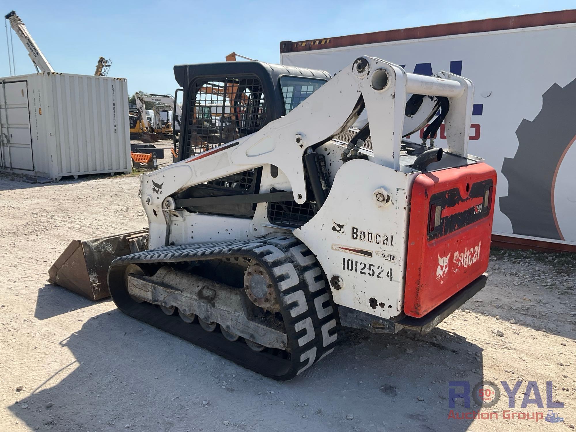 2016 Bobcat T740 Compact Track Loader Skid Steer