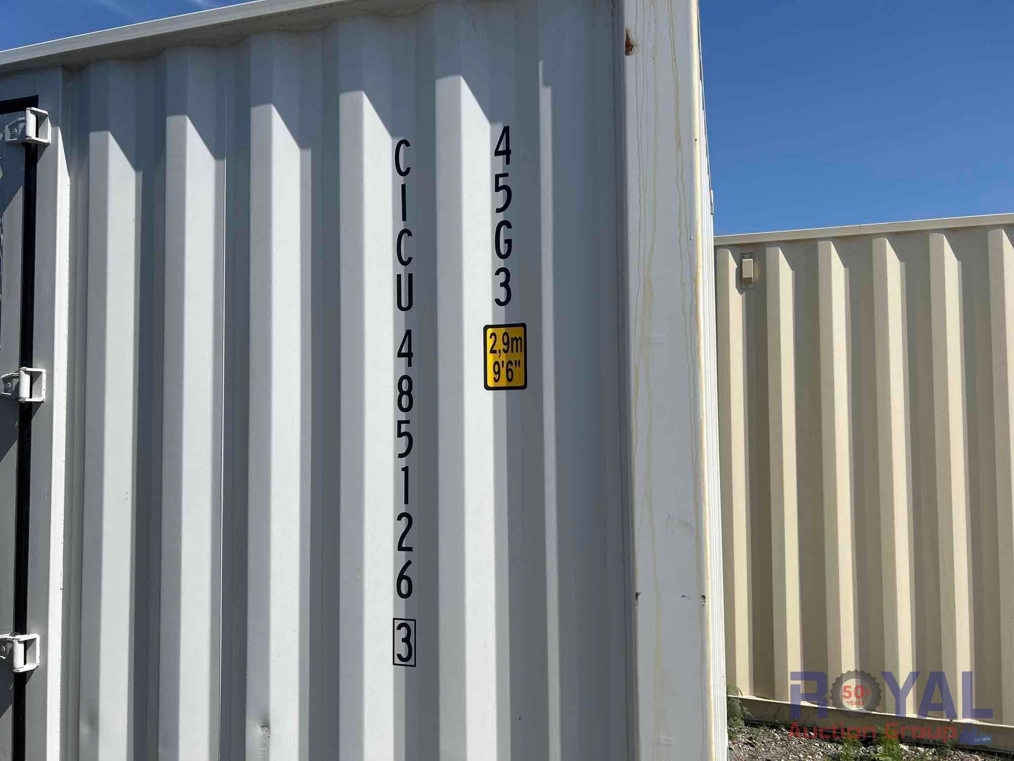40ft 10 Door One Time Use Shipping Container