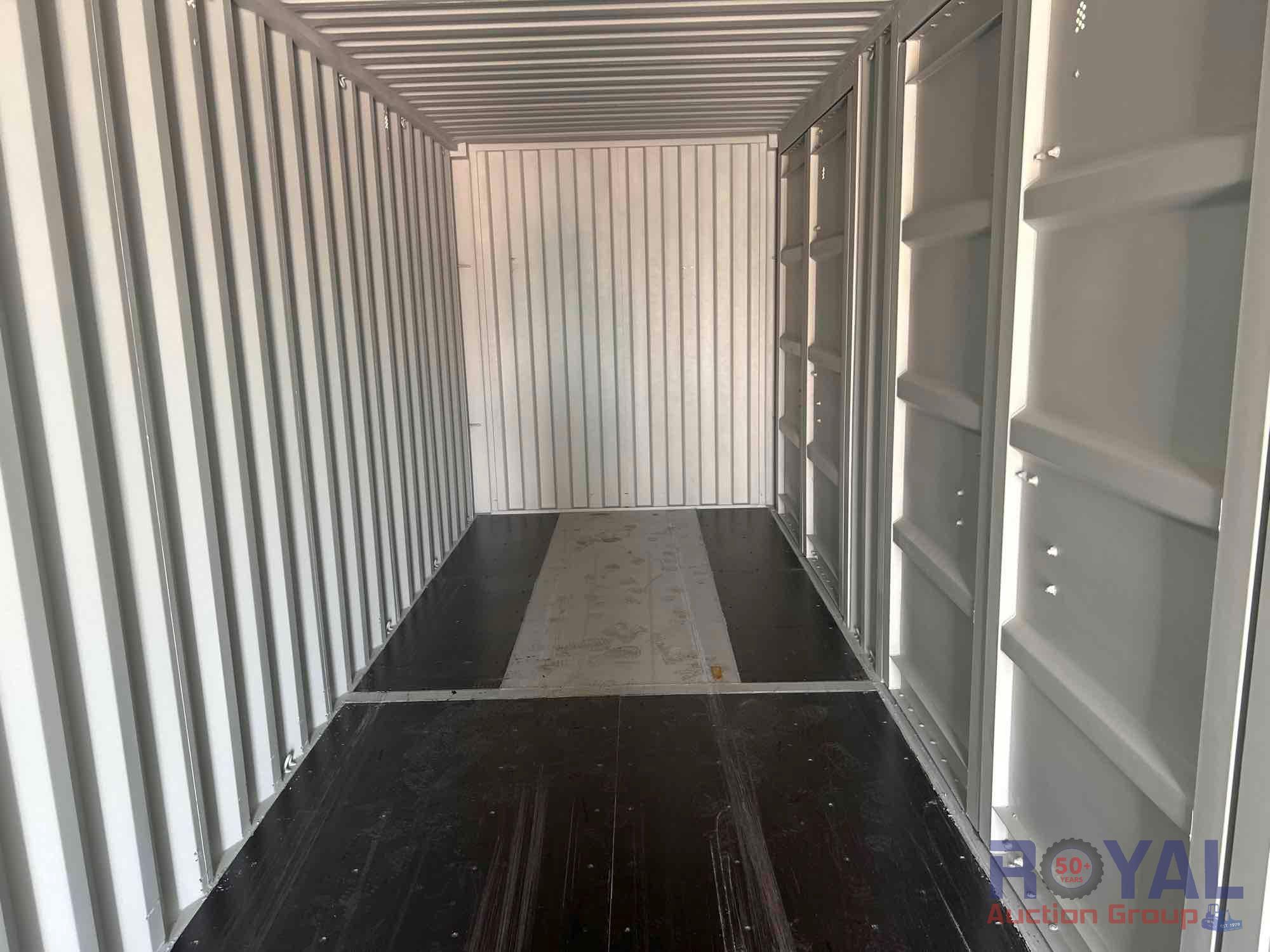 40ft 10 Door One Time Use Shipping Container