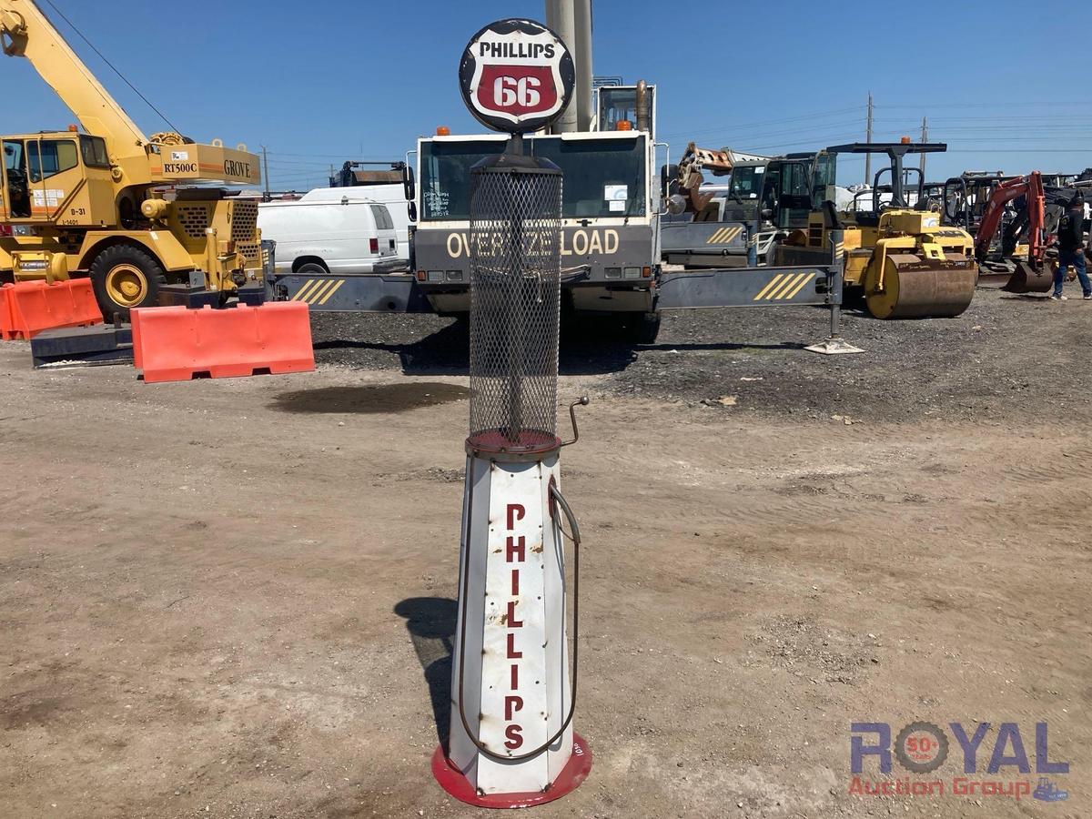 Phillips 66 Gas Pump Decor