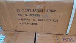 2024 2in x 27ft Ratchet Strap 2 Boxes
