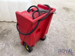 Mobile Gas Pump with Nozzle and Hose