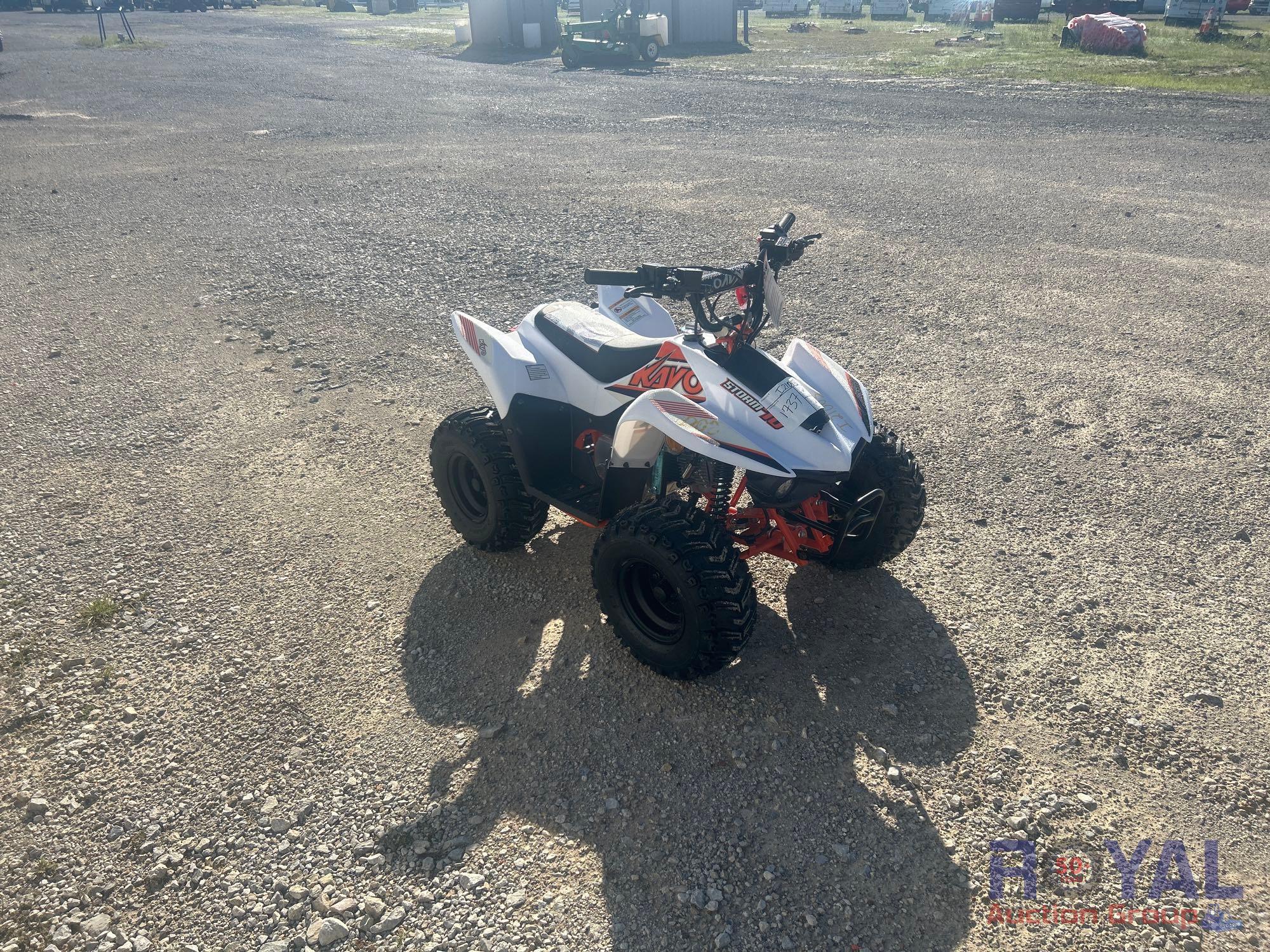 Unused 2022 Kayo Storm 70cc ATV