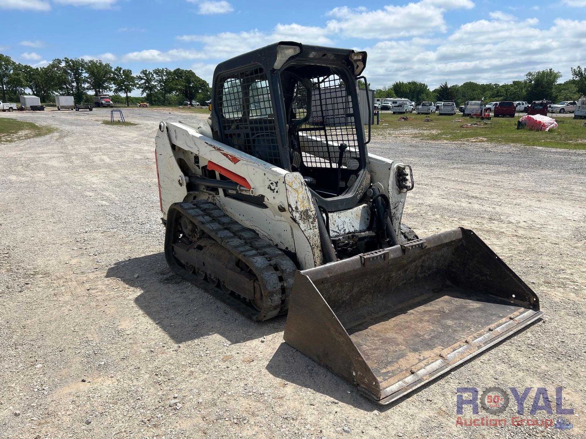 2017 Bobcat T550 Compact Track Loader Skid Steer