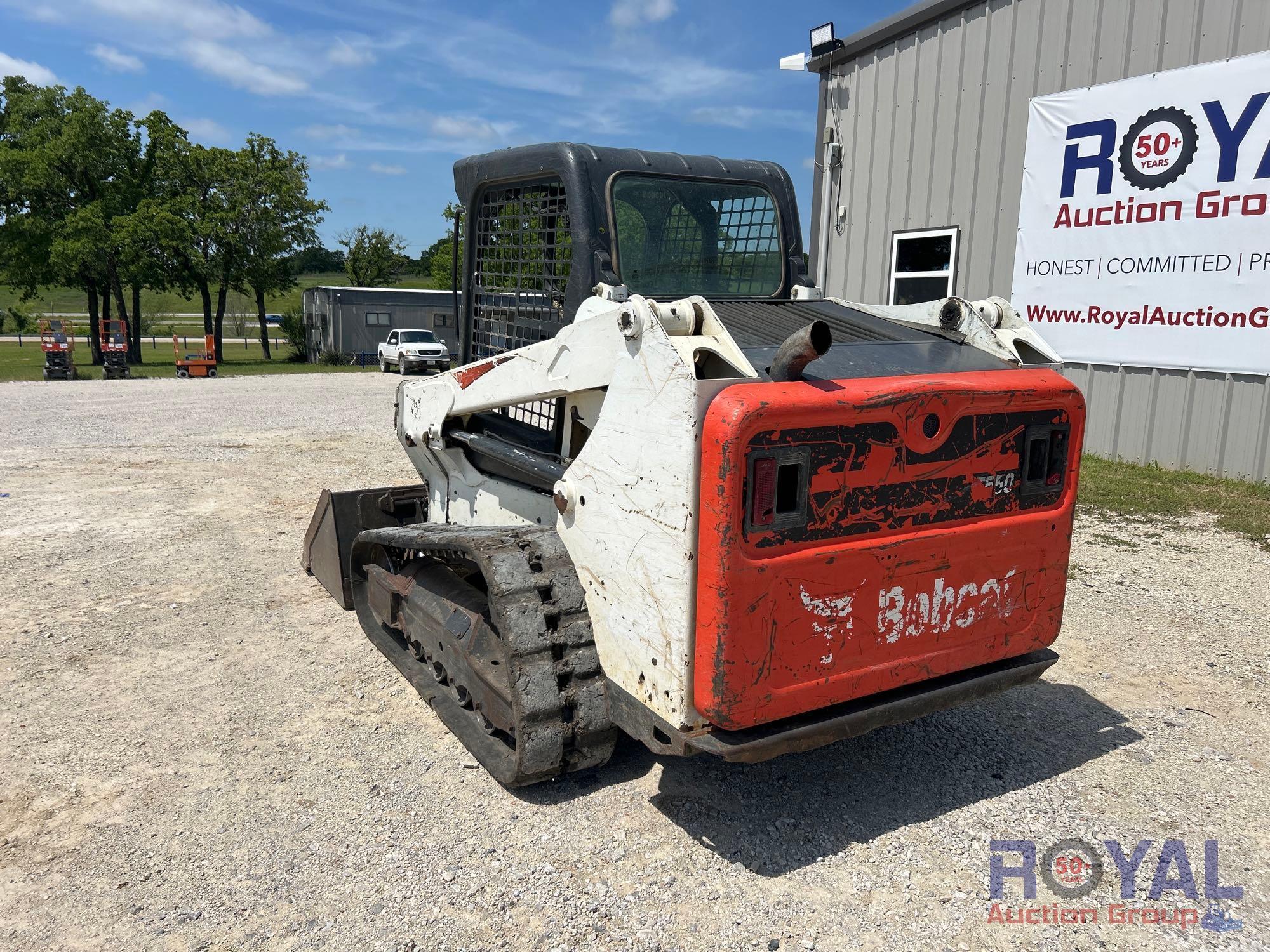 2017 Bobcat T550 Compact Track Loader Skid Steer