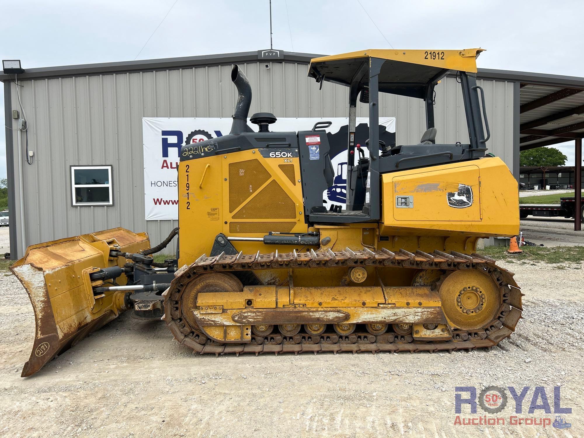 2018 John Deere 650K XLT Crawler Dozer