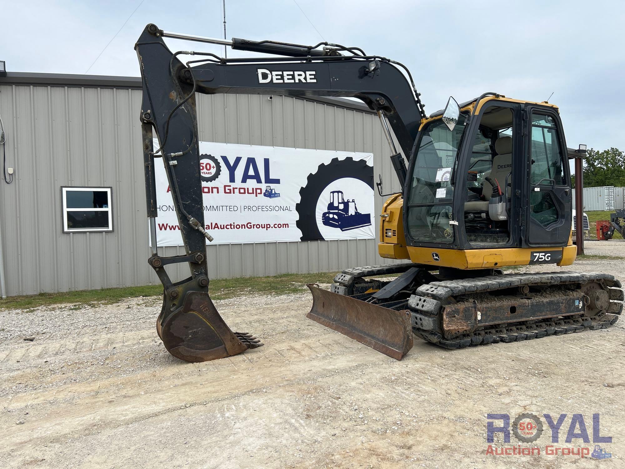 2018 John Deere 75G Hydraulic Excavator