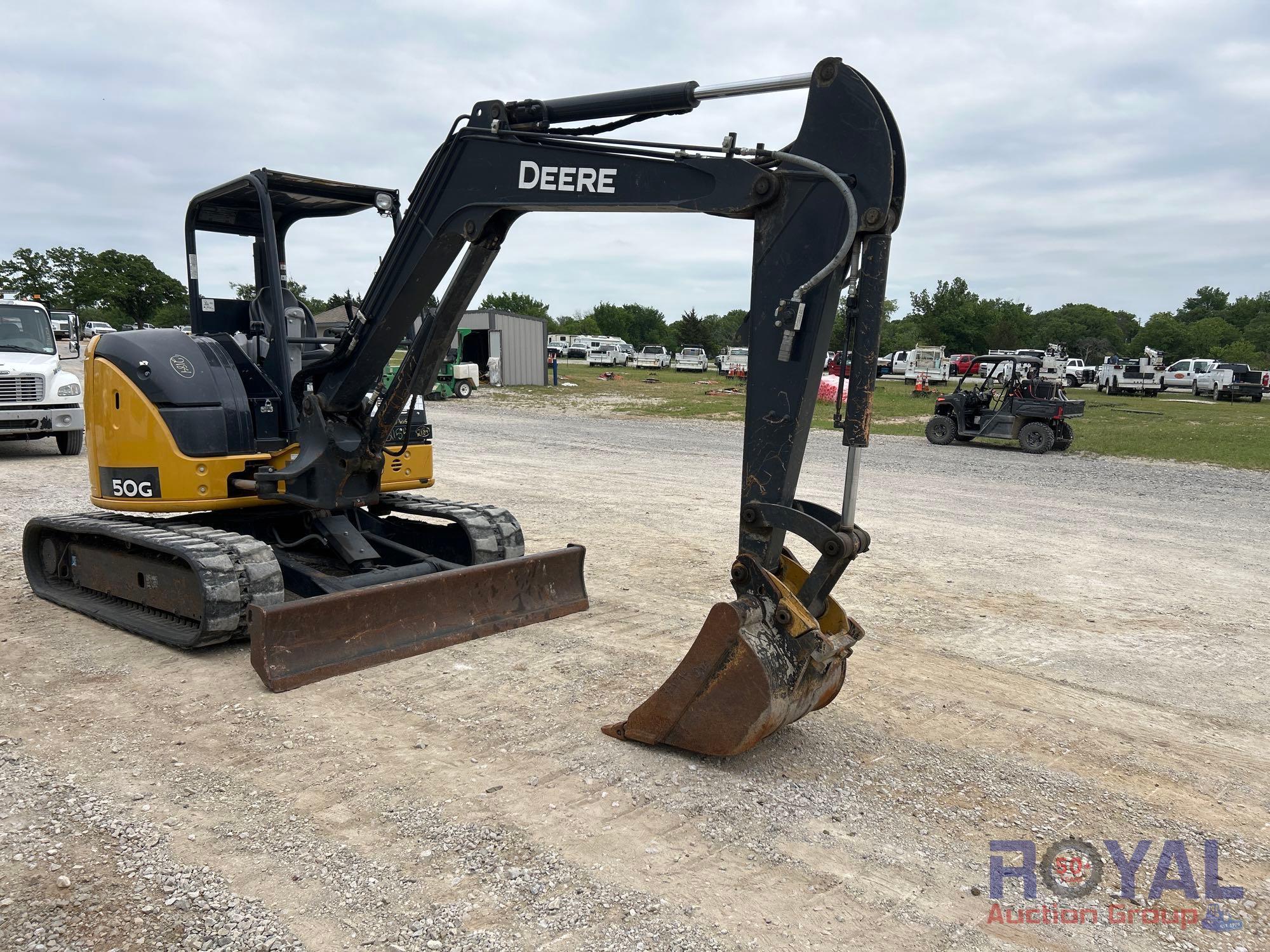 2020 John Deere 50G Mini Excavator