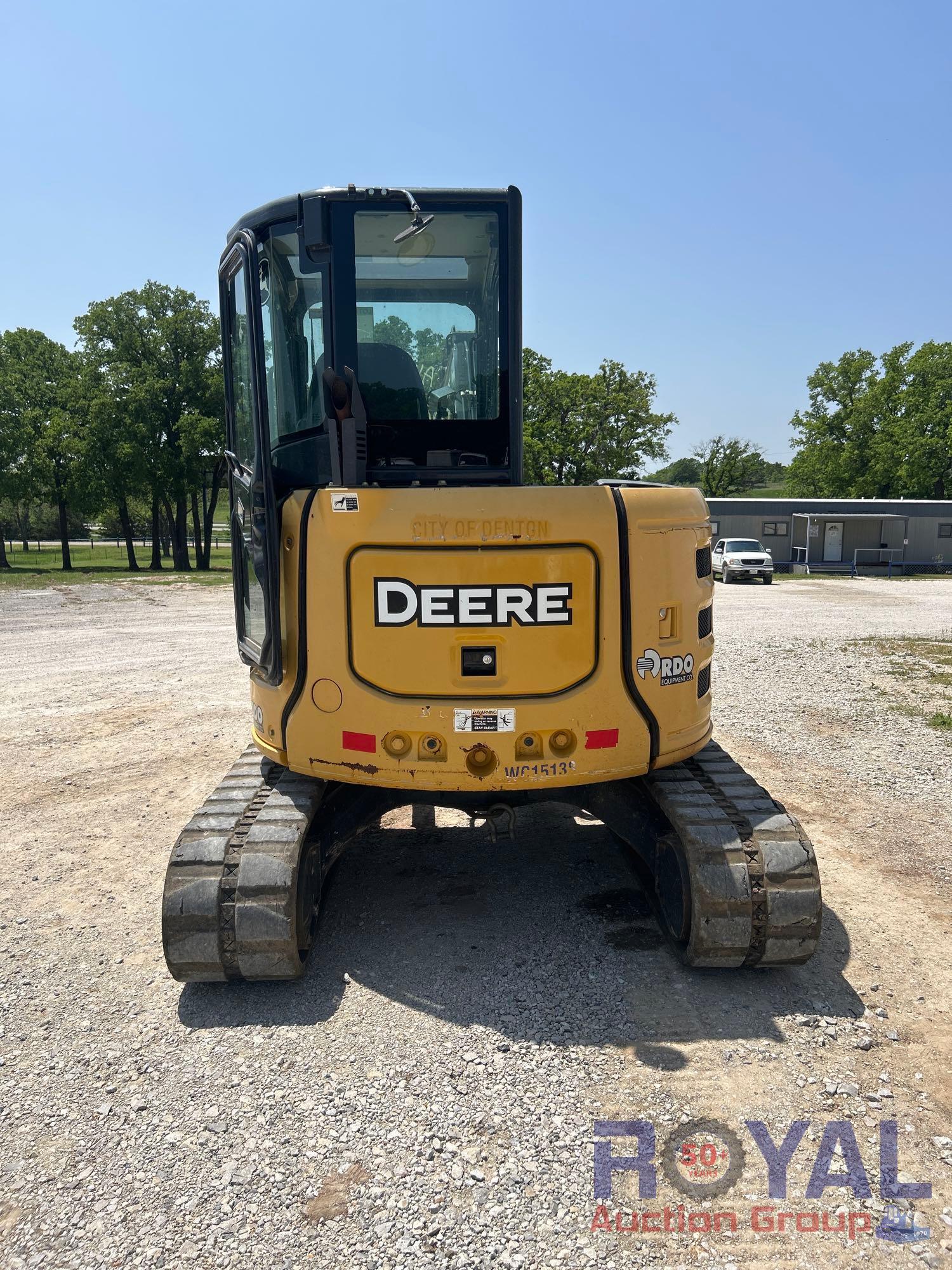 2015 John Deere 50G Mini Excavator