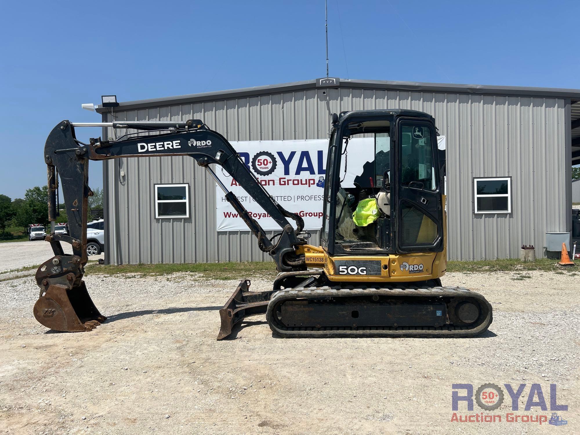 2015 John Deere 50G Mini Excavator