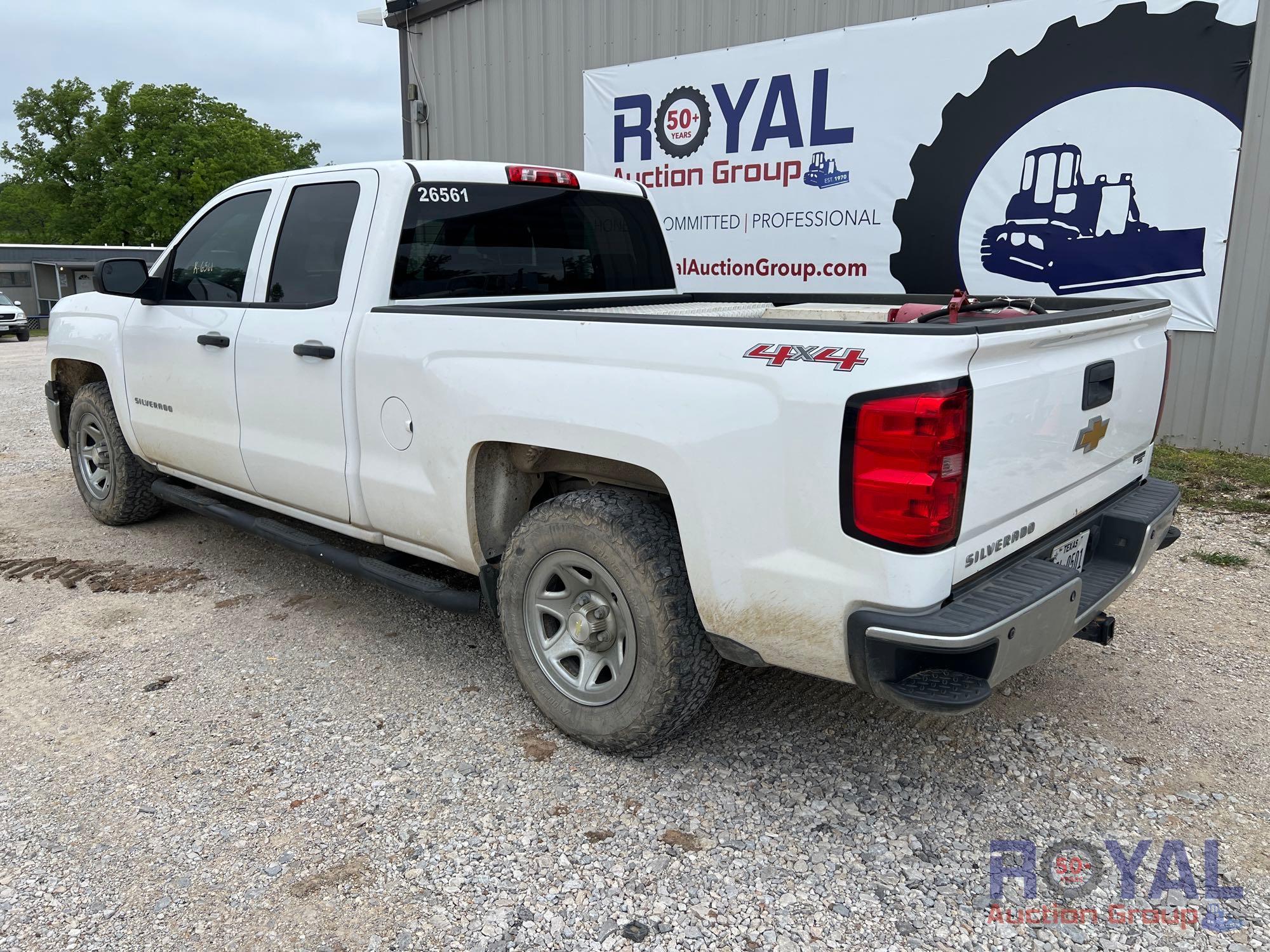 2014 Chevrolet Silverado 1500 4x4 Double Cab Pickup Truck