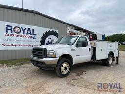 2004 Ford F550 Stellar 6620 Crane Service Truck