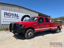 2007 Ford F350 4x4 Crew Cab Service Truck