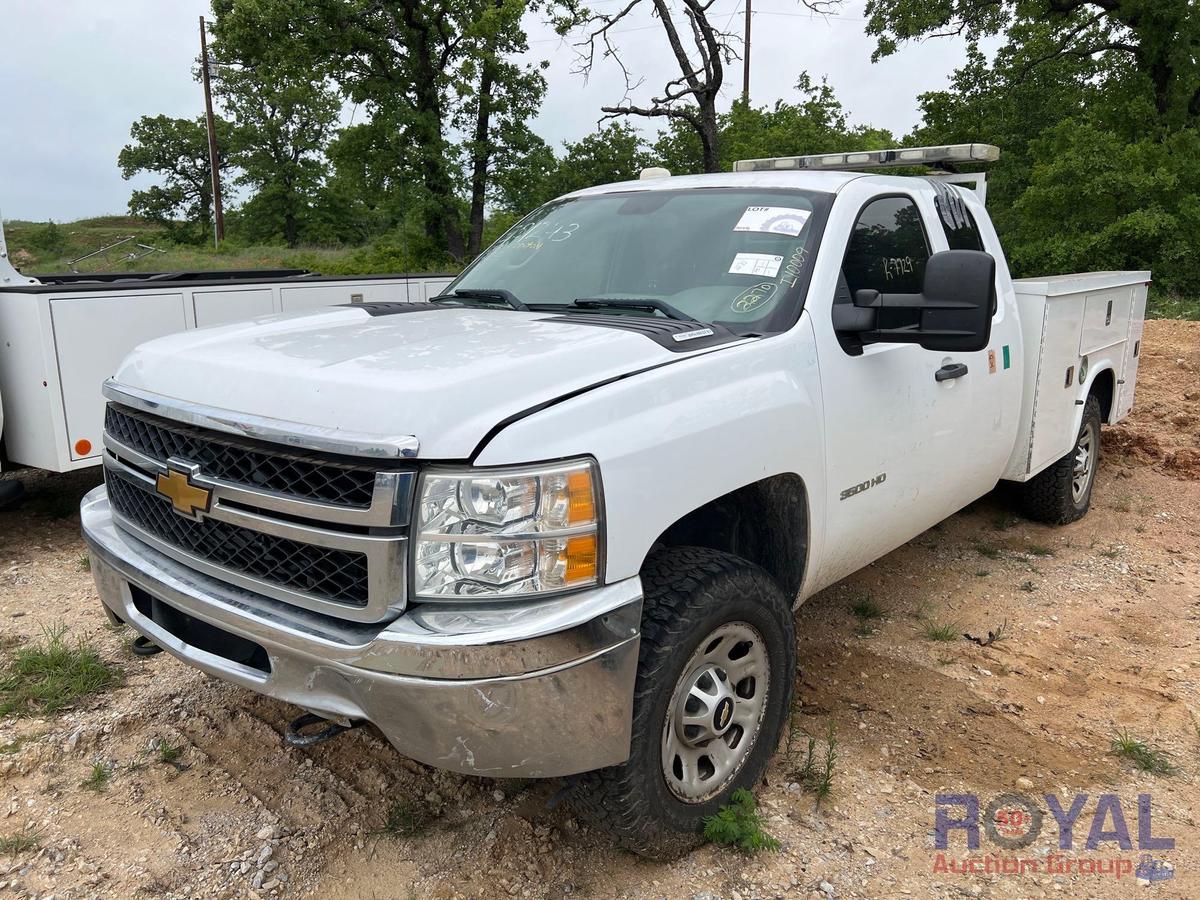 2012 Chevrolet Silverado 3500HD 4x4 Service Truck